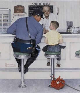 Norman Rockwell Exhibit at the Cuyahoga County Fair